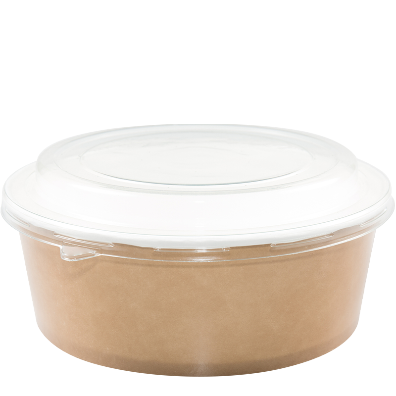 Papierowa miska na sałatkę