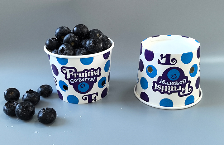 Papierowy pojemnik na owoce